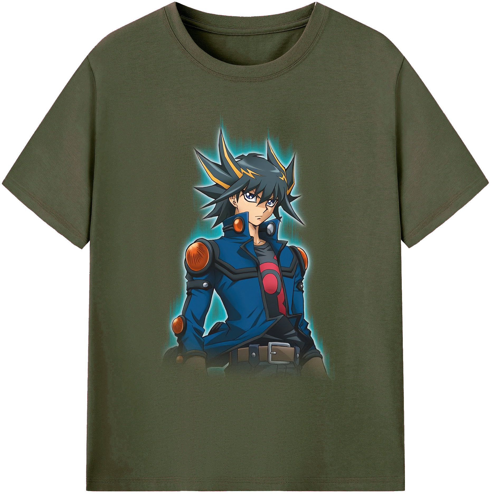（画像用） 遊☆戯☆王 Yu-Gi-Oh! 綿100％ メンズ半袖Tシャツ｜肌触りやわらか＆通気性